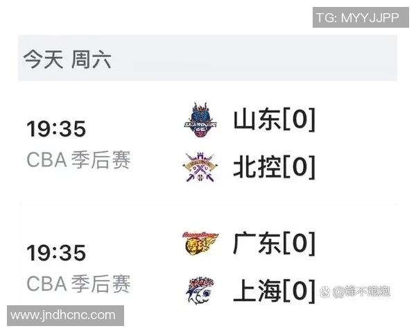 球队定下开赛时间表，广东对阵山东成焦点战